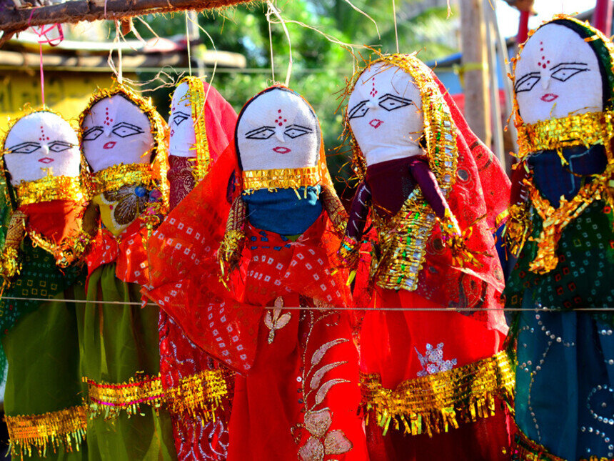 Handcrafts in Tarnetar Fair 